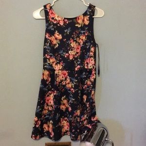 Blue flower dress